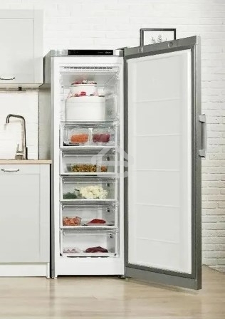 Морозильная камера Indesit DFZ 5175 G серебристый, 250л, 5 ящиков
