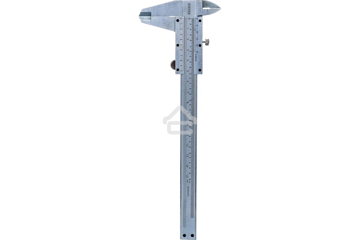 Штангенциркуль STAYER 3442_z01 PROFIметрическая шкала, с глубиномером, нержавеющая сталь, 150мм