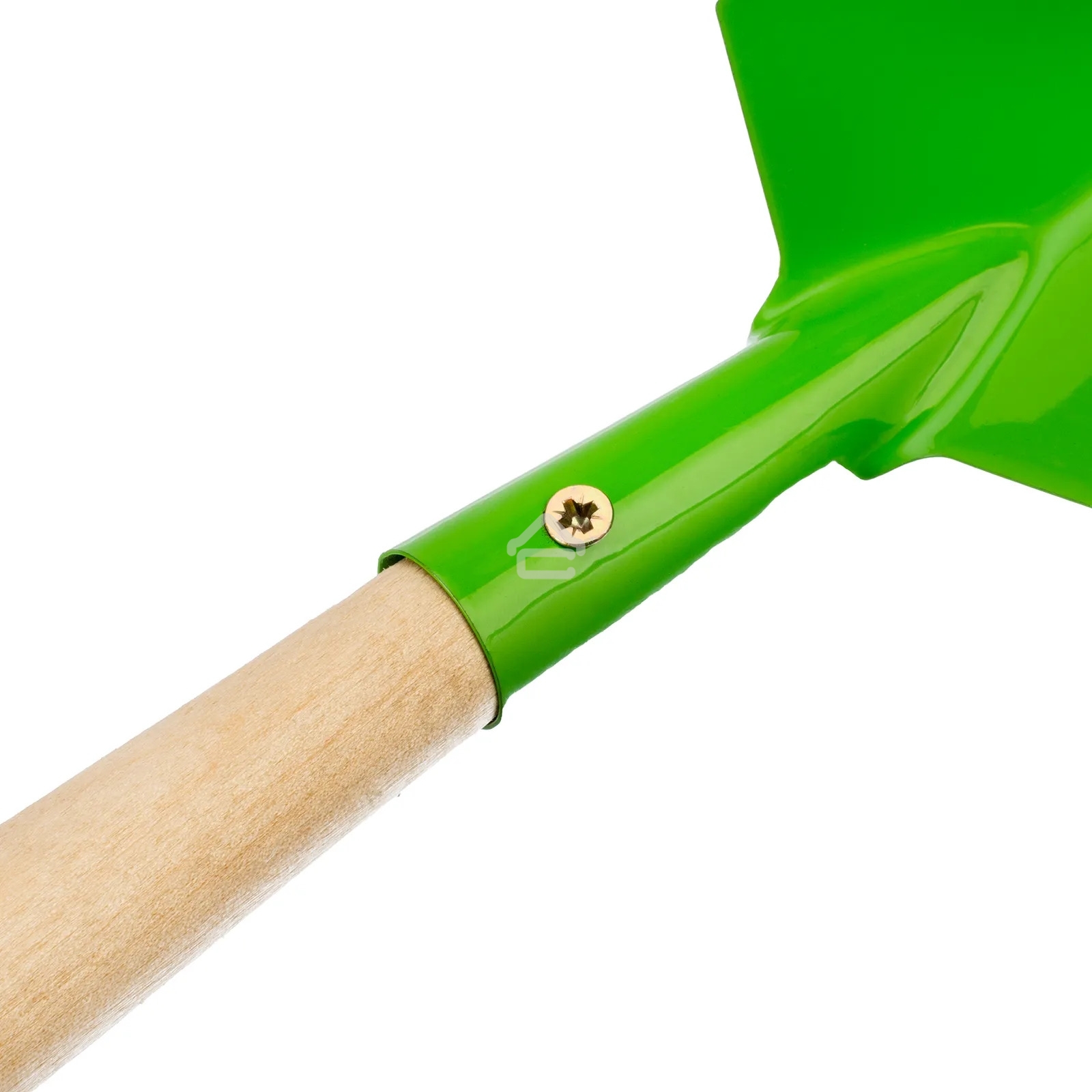 Совок посадочный широкий Palisad 626147, 70х310 мм, стальной, деревянная рукоятка