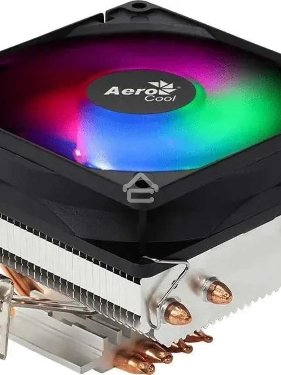 Кулер для процессора AeroCool / Formula Air Frost 4 черный, 90 мм, алюминий/медь, 1800 об/мин, 25.7 дБ, 3 pin, 125 Вт, 78 мм