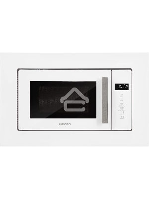 Микроволновая печь встраиваемая HIBERG VM 6502 W белый, 20 л, 700 Вт, переключатели - сенсор