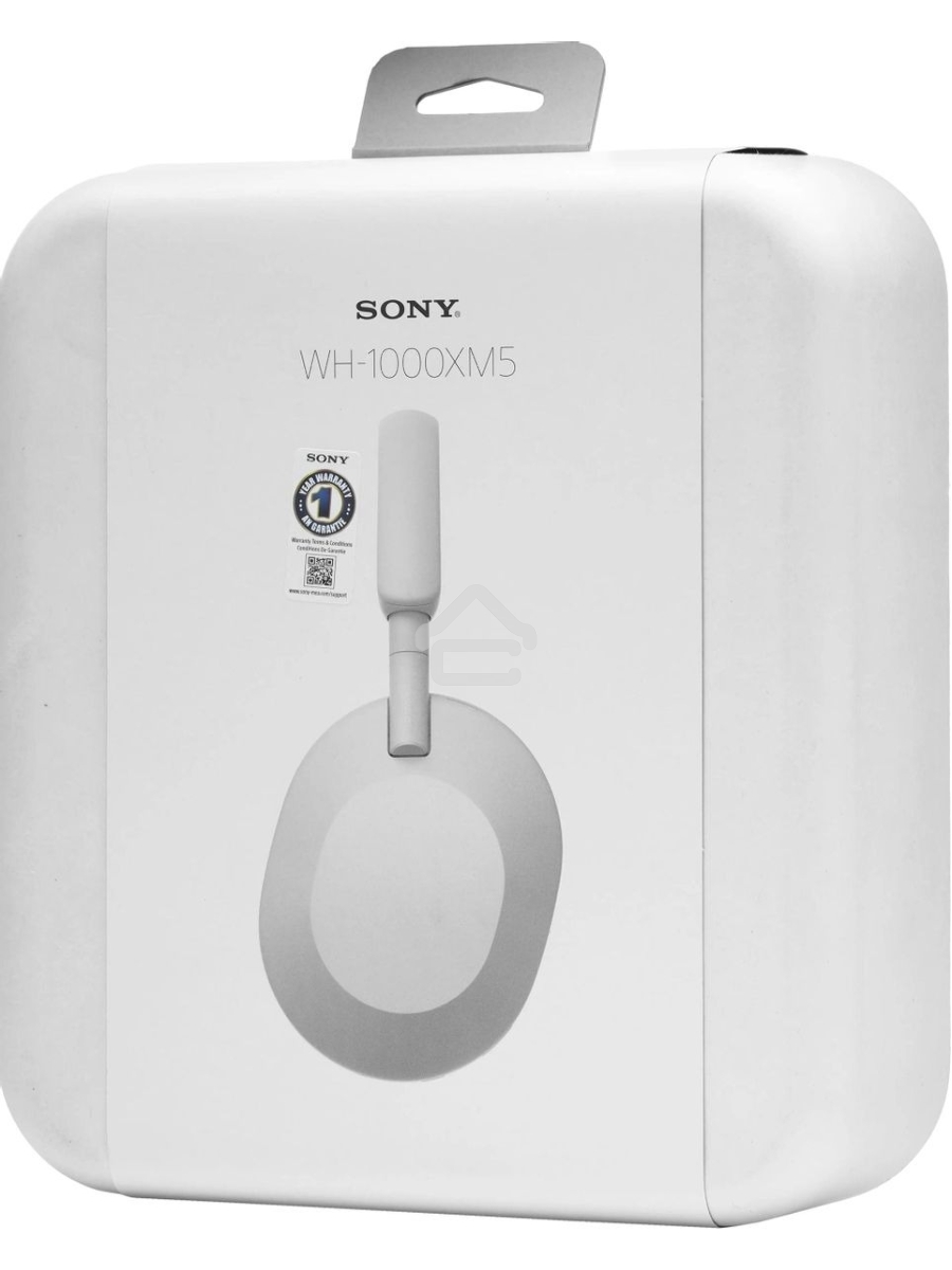Наушники мониторные Sony WH-1000XM5 1.2м Bluetooth, белый