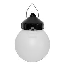 Светильник ЭРА НСП 01-60-003 подвесной Гранат полиэтилен IP44 E27 max 60Вт D150 шар белый