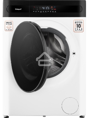 Стиральная машина Weissgauff WM 49411 Inverter Steam белый, загрузка фронтальная 11 кг, 1400 об/мин, класс: A+++