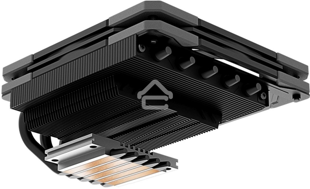 Кулер для процессора ID-COOLING IS-50X-V3 черный 120мм алюминий/медь 2000rpm 31.2db 4-pin 130W 56мм