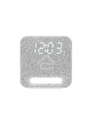 Радиобудильник Harper HCLK-2060 белый/серый - белый led