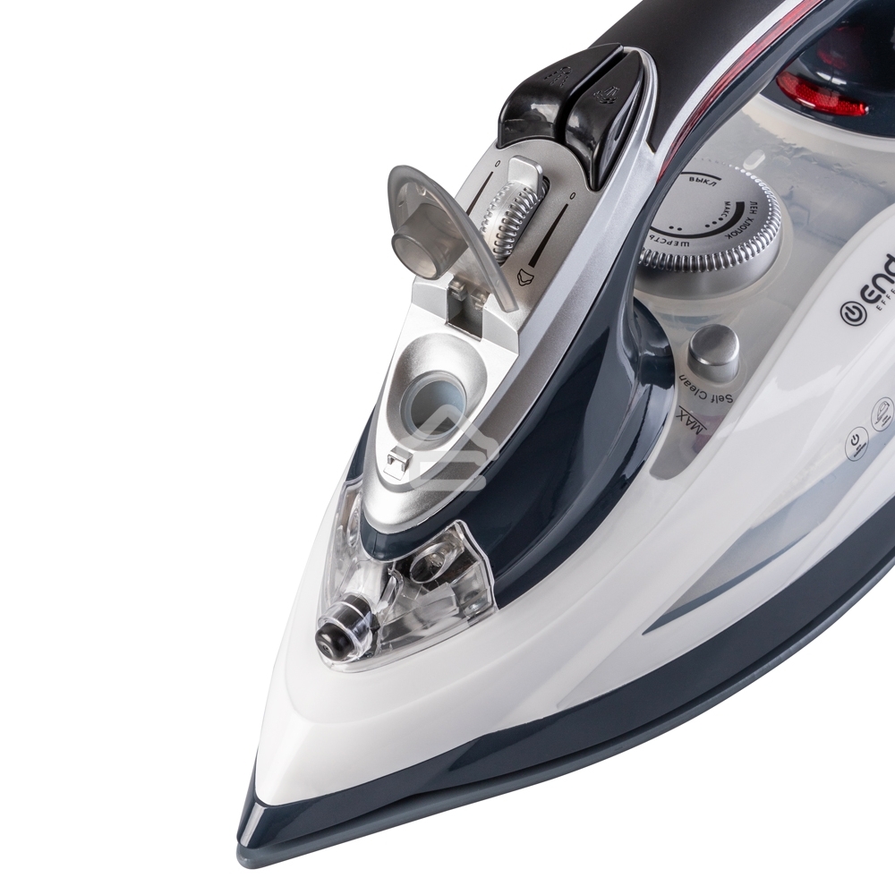 Утюг электрический Endever Delta-228 темно-синий/белый, 3000 Вт, подача пара 65 г/мин, паровой удар 180 г/мин, 10 шт/уп