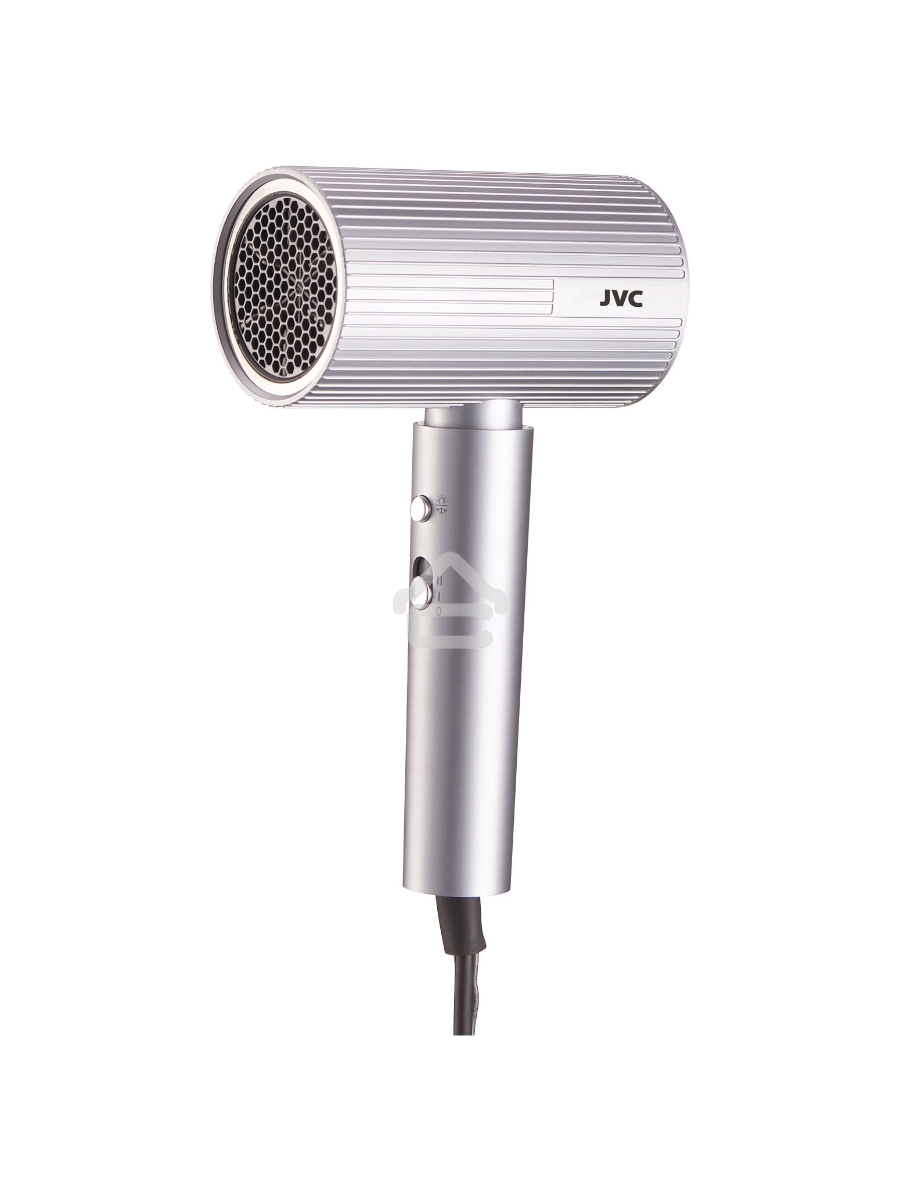 Фен JVC JHD012 1800 Вт, серебристый