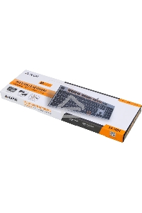 Клавиатура A4Tech  KV-300H серый/черный USB slim