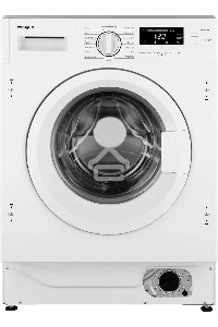 Встраиваемая стиральная машина Weissgauff WMI 6147 Inverter Steam класс:A+++, загрузка до 7кг, отжим:1400об/мин, белый