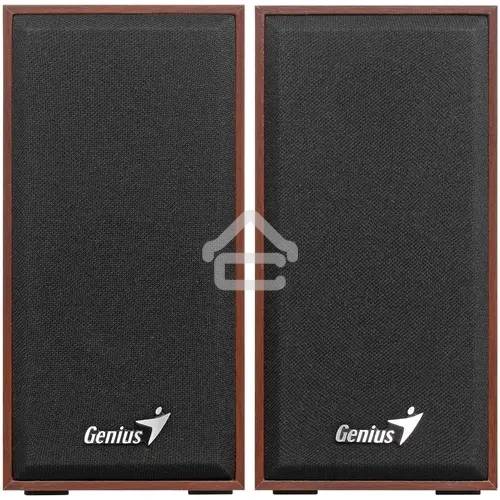 Колонки Genius SP-HF180, 2.0, 2 x 3W, USB-power, Wood