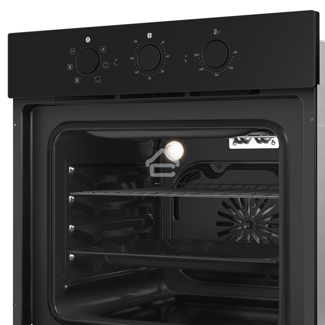 Духовой шкаф электрический HOMSair OEF606BK2 черный