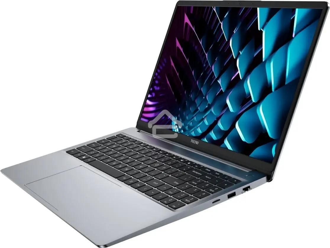 Ноутбук Tecno MegaBook K16SDA серый Ryzen 5 7430U 16Gb SSD1Tb AMD Radeon Graphics 16