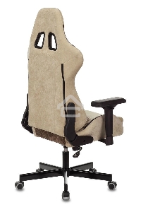 Кресло игровое Бюрократ VIKING 7 KNIGHT BR FABRIC коричневый текстиль/эко.кожа крестовина металл/пластик
