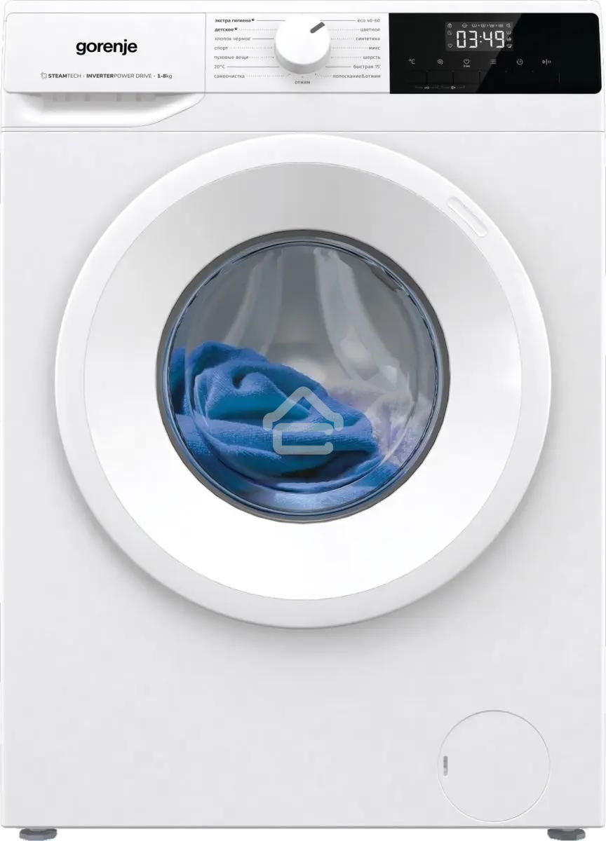 Стиральная машина Gorenje WNHPI84AS/R загр.фронтальная макс.:8кг белый
