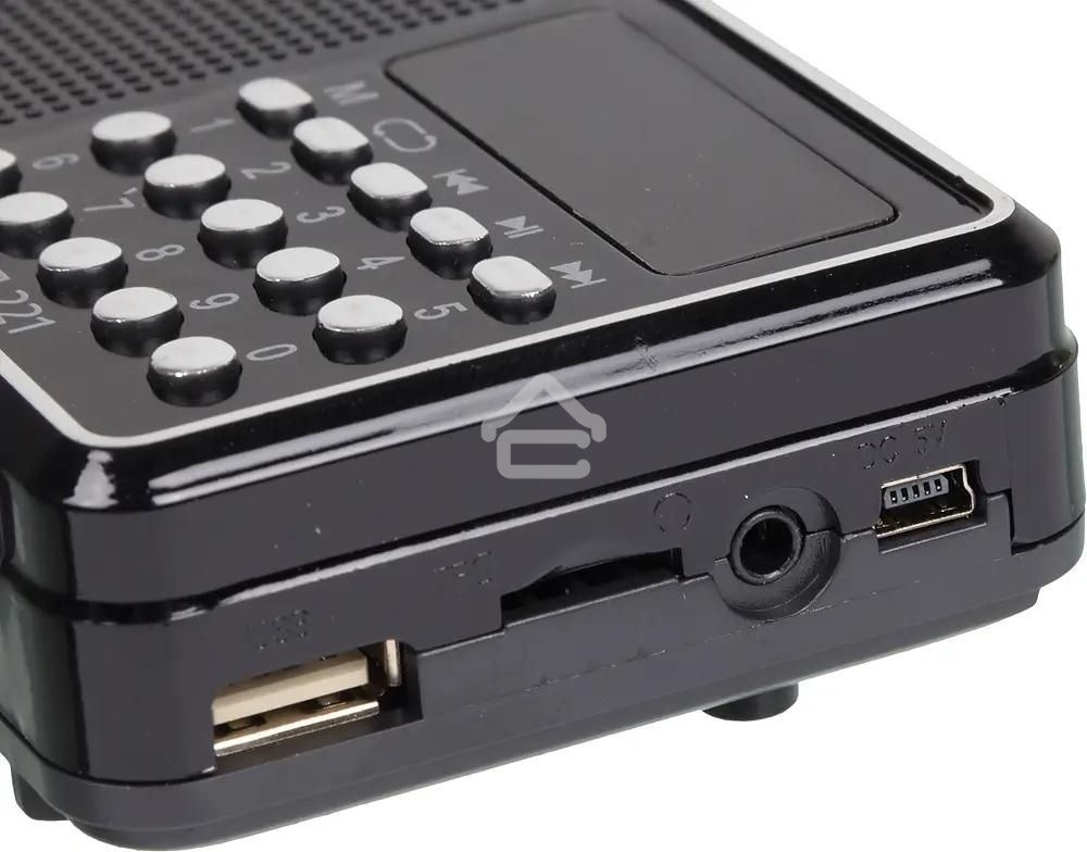 Радиоприемник Сигнал РП-221, USB, SD, дисплей