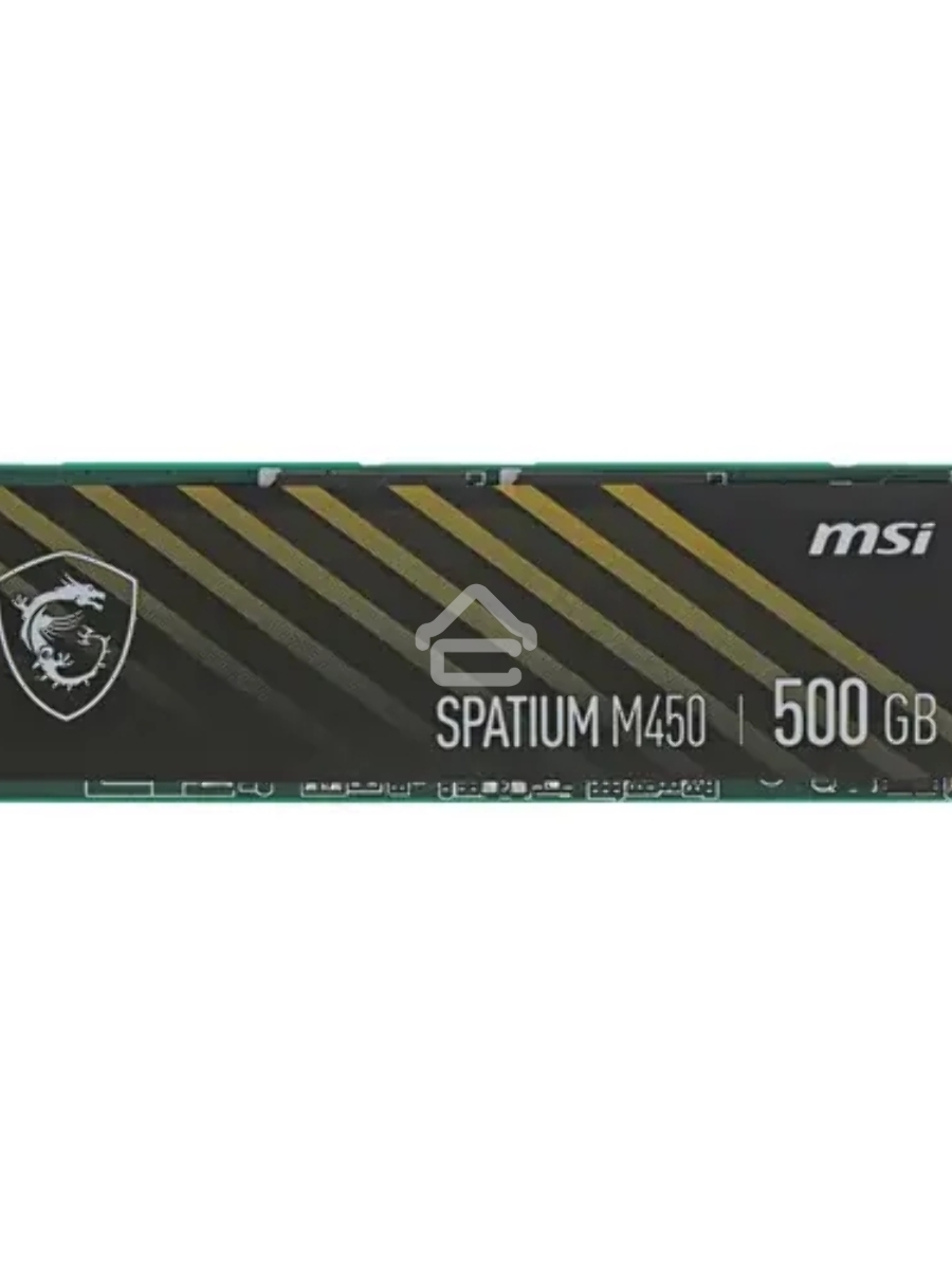 Накопитель SSD MSI 500GB SPATIUM M371 M.2(22x80mm), NVMe, PCIe 3.0 x4, 3D TLC, R/W 2200/1150, IOPs 60 000/200 000, TBW 110, DWPD 0.12