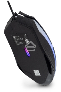 Мышь проводная Oklick 398G черный, 2400 dpi, USB, кнопки - 4