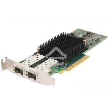 Адаптер HBA DELL Emulex LPe31002 Dual Port FC16 Fibre Channel HBA, PCIe Low Profile, Customer Kit, V2 (including FC16 trancievers x 2)