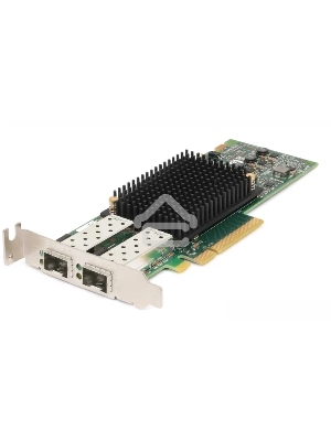 Адаптер HBA DELL Emulex LPe31002 Dual Port FC16 Fibre Channel HBA, PCIe Low Profile, Customer Kit, V2 (including FC16 trancievers x 2)