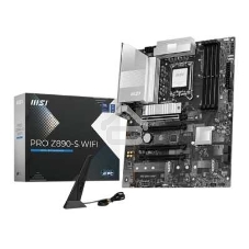 Материнская плата MSI PRO Z890-S WIFI, LGA 1851, Intel Z890, 4xDDR5, 4xSATA, 3xM.2, 1xPCIe 5.0 x16, 2xPCIe 4.0 x4, 1xHDMI, 1xDP, 1xUSB-C Thunderbolt 4, 1xUSB-C 3.2 Gen 2x2, 1x 2.5Gb LAN, 6xUSB-A 3.2 Gen 1, 3x3.5 мм, 7.1, ATX