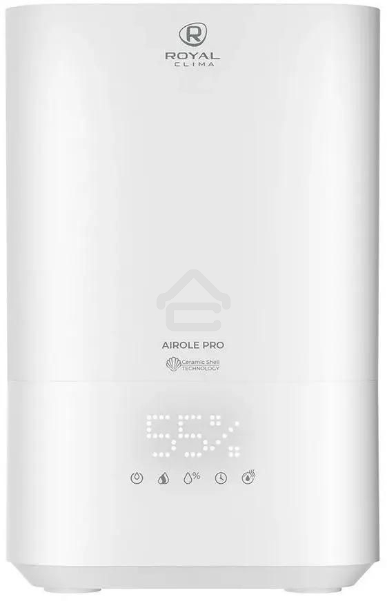 Увлажнитель воздуха ультразвуковой Royal Clima RUH-ARP450/5.0E-WT 22Вт белый