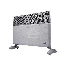 Конвектор электрический Ballu Apollo digital INVERTER Moon Gray BEC/ATI-2501 серый, 2500 Вт, 30 м2, термостат, дисплей, WiFi