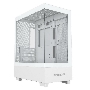 Компьютерный корпус Powercase Vision Micro M, Tempered Glass, белый, mATX  (CVMMW-L0)