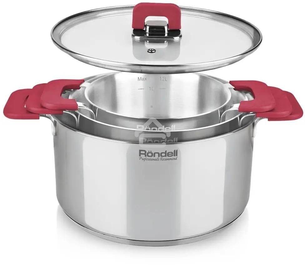 Набор посуды 10 предм Rondell Savvy RDS-1189