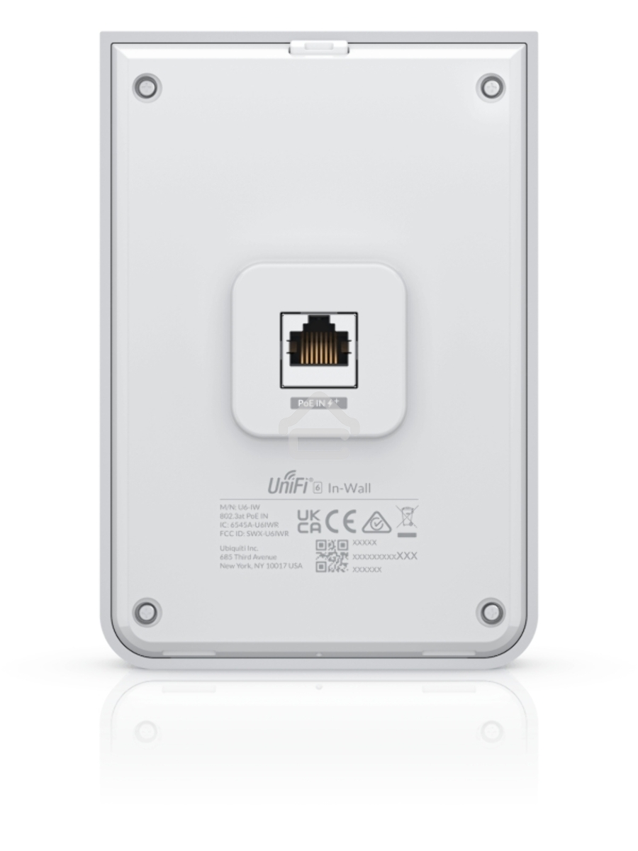 Wi-Fi точка доступа IN-WALL WI-FI 6 U6-IW UBIQUITI