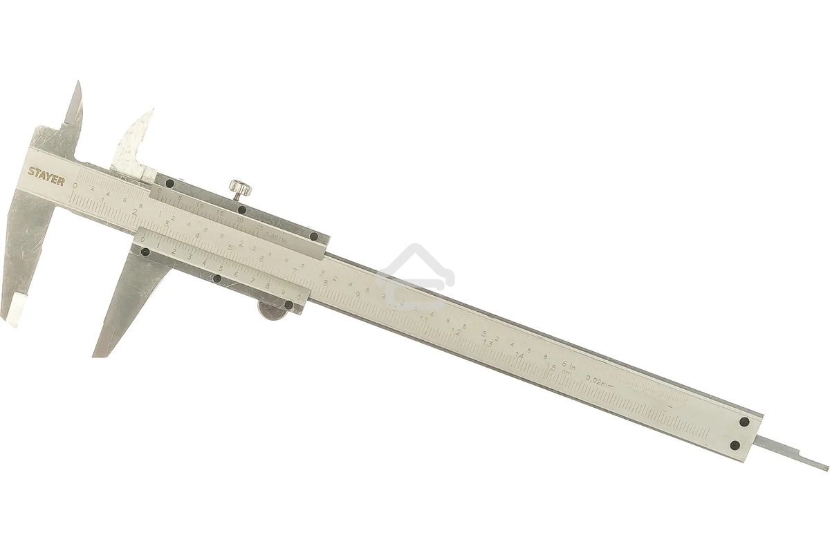 Штангенциркуль STAYER 3442_z01 PROFIметрическая шкала, с глубиномером, нержавеющая сталь, 150мм