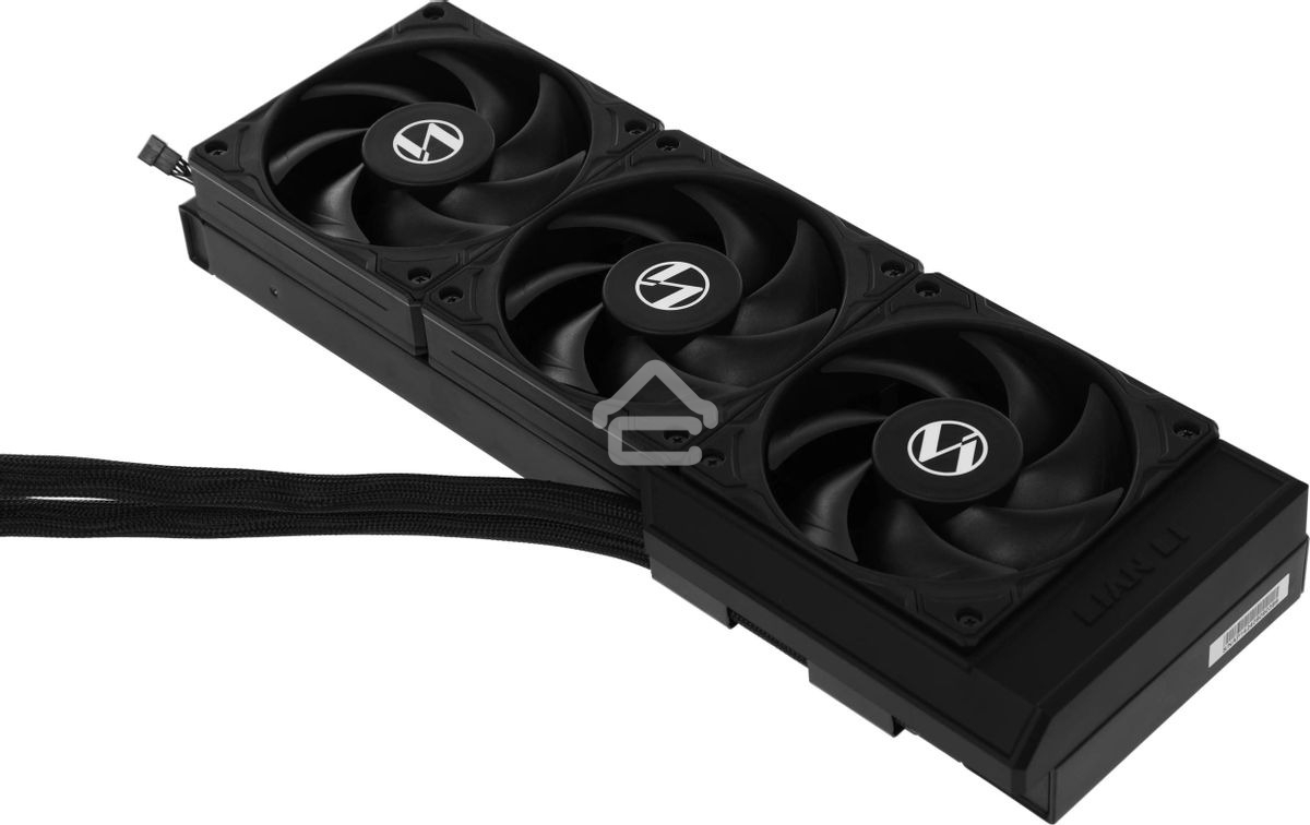 Система жидкостного охлаждения Lian-Li HydroShift LCD 360S Soc-AM5/AM4/1700 черный 4-pin 29.8dB Al+Cu LCD 330W Ret (G89.GHSLCD36SB.R0)