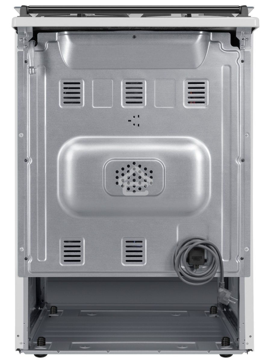 Плита комбинированная Maunfeld MGC60ECW04 белый, газовых конфорок 4 шт, духовка электрическая 65 л, 60 см x 88 см x 65 см