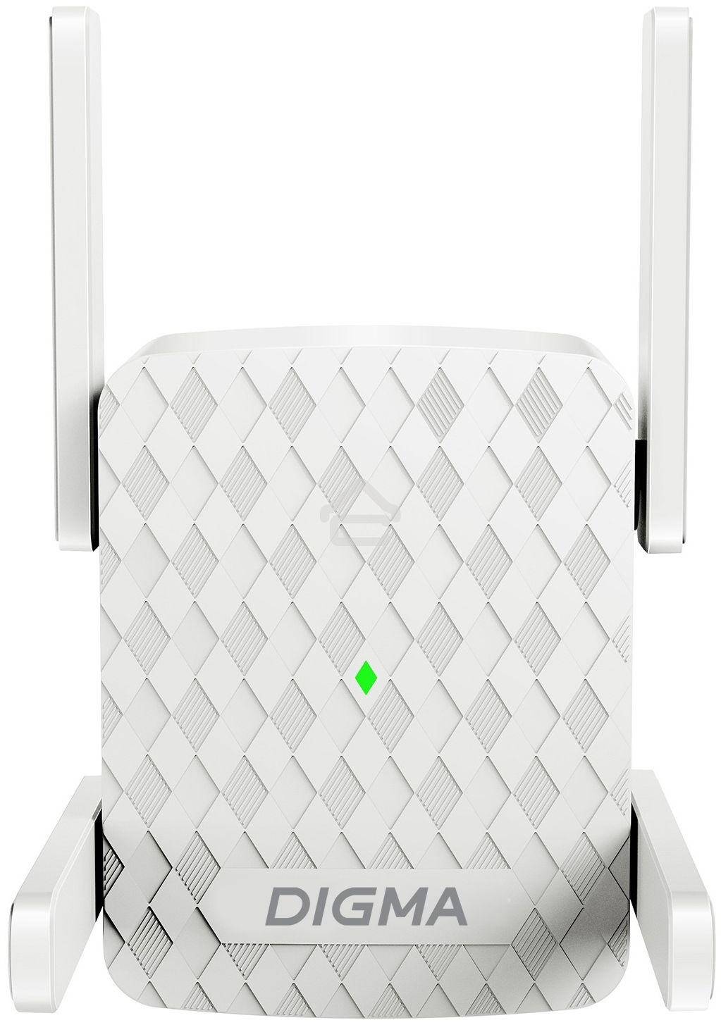 Повторитель беспроводного сигнала Digma D-WR400 AC1200 10/100BASE-TX/Wi-Fi белый