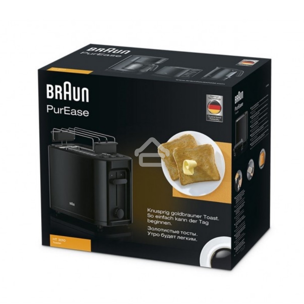 Тостер Braun PurEase HT3010BK черный