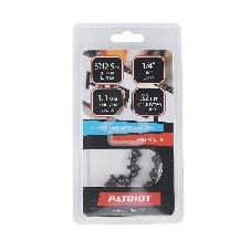 Цепь PATRIOT 71VS-32E, 1/4 1,3 32 звена (блистер)