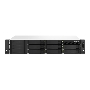 Сетевое хранилище SMB QNAP TS-873AeU-RP-4G NAS 8 HDD trays, 2x 2.5 GbE. 64-bit 4-core AMD V1500B 2,2 GHz, 4 GB. RAM (1*4 GB) up to 32GB (2*16 GB), 2 x M2 2280 (PCIe Gen3 x 1), 2xPSU W/o rail kit RAIL-B02
