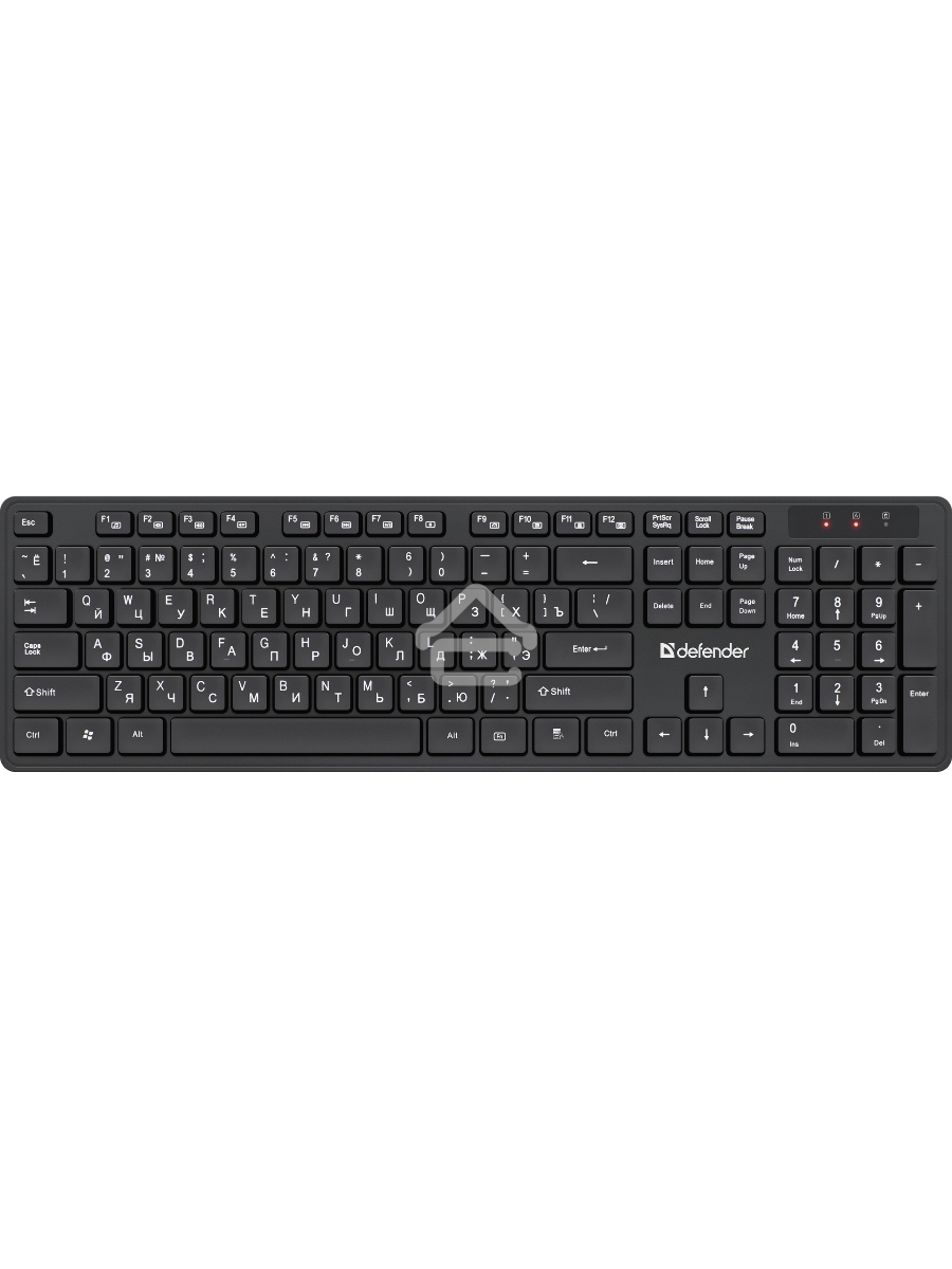 Клавиатура + мышка Defender LIMA C-993 RU BLACK