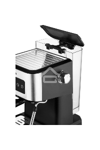 Кофеварка рожковая Ufesa MONZA черный/серебристый, исп. кофе - молотый, 1.5 л, 1050 Вт, 20 Бар.