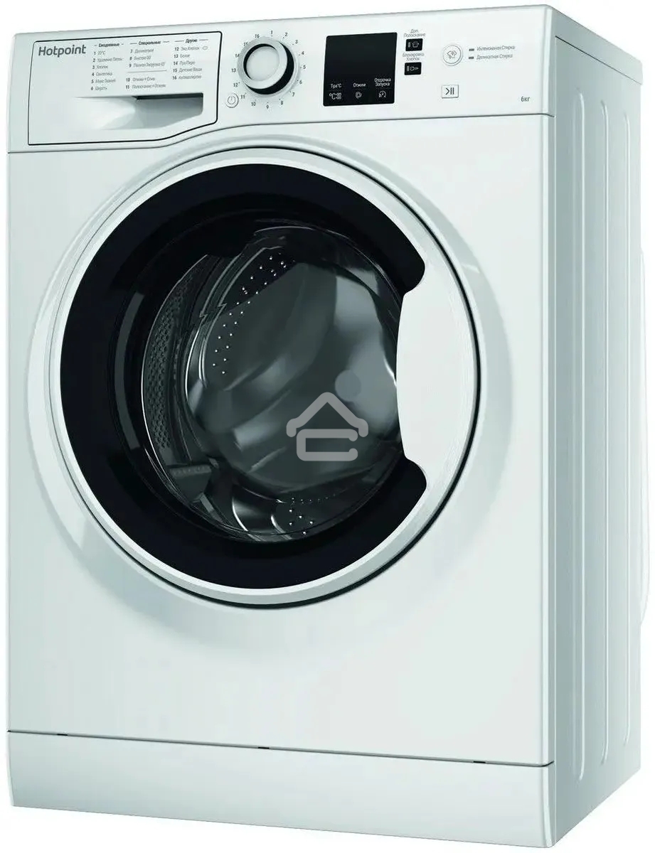 Стиральная машина Hotpoint NSS 6015 W RU белый, загр. фронтальная макс.: 6 кг 1000 об/мин класс: А+