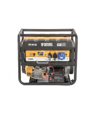 Электрогенератор бензиновый Denzel PS 90 EA, 9 кВт, 85 дБ, 92 кг