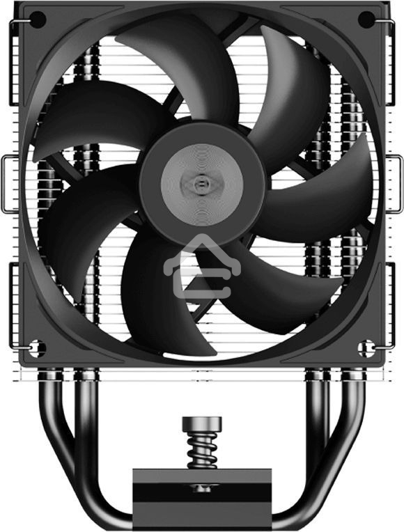 Устройство охлаждения (кулер) PcCooler R400 Soc-AM5/AM4/1200/1700/1851 черный 4-pin Al+Cu 180W Ret (R400-BKNWYX-US)