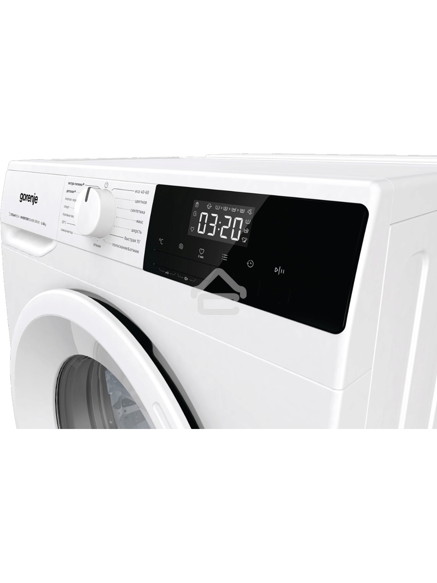Стиральная машина Gorenje W2NHPI62SCSIRV 20010441 белый, загрузка фронтальная с баком 6 кг, 1200 об/мин., класс: А