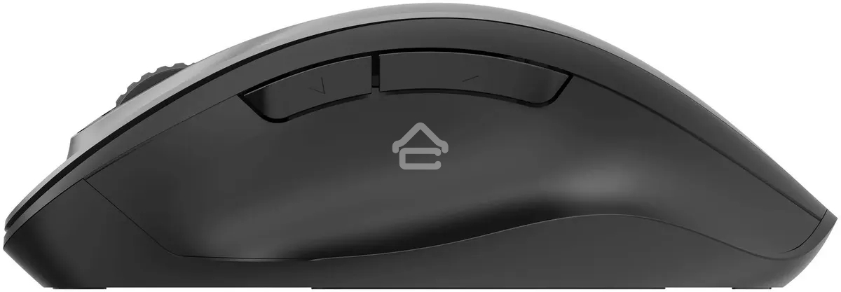 Мышь беспроводная Oklick 504MW черный/серый, 1600 dpi, радиоканал, USB, кнопки - 6