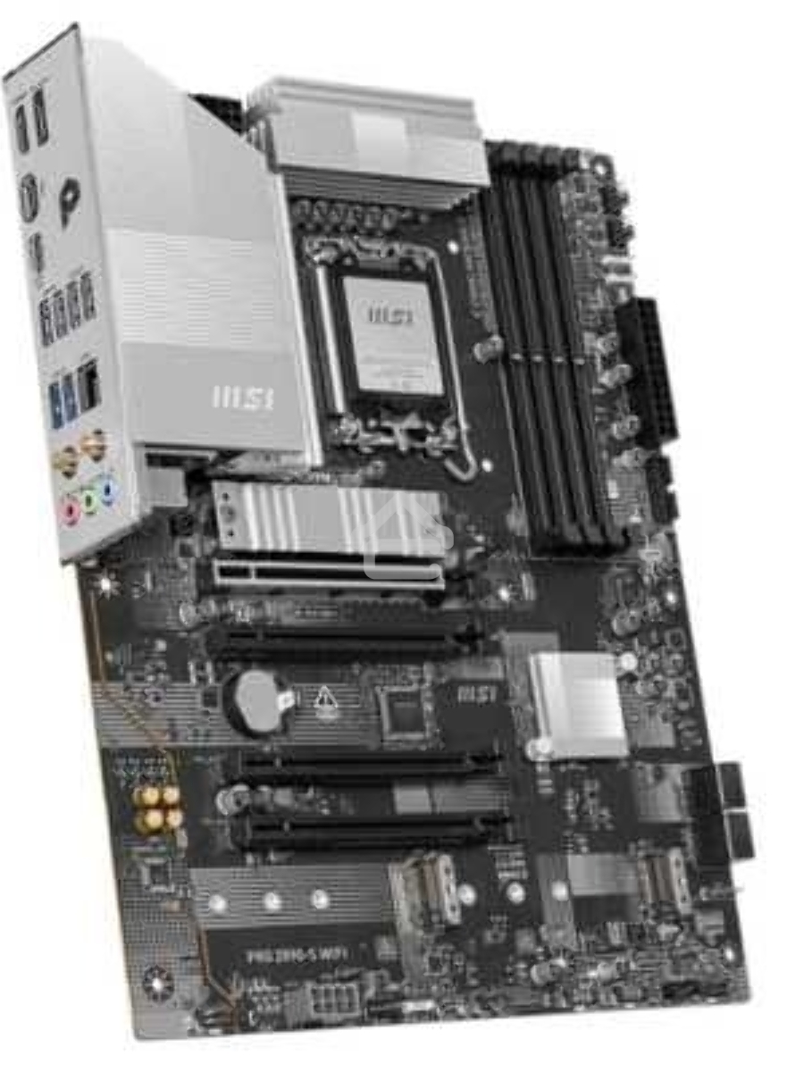 Материнская плата MSI PRO Z890-S WIFI, LGA 1851, Intel Z890, 4xDDR5, 4xSATA, 3xM.2, 1xPCIe 5.0 x16, 2xPCIe 4.0 x4, 1xHDMI, 1xDP, 1xUSB-C Thunderbolt 4, 1xUSB-C 3.2 Gen 2x2, 1x 2.5Gb LAN, 6xUSB-A 3.2 Gen 1, 3x3.5 мм, 7.1, ATX
