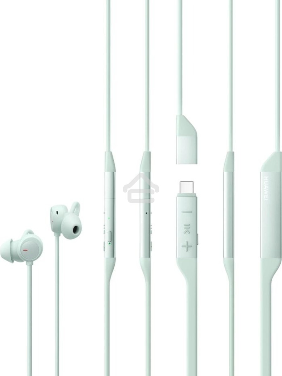 Наушники Huawei FreeLace pro 2 Yarra-N00, Bluetooth, внутриканальные, зеленый