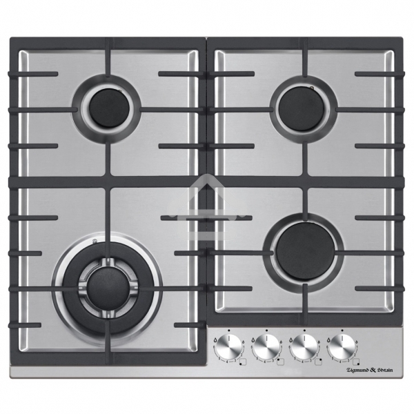 Газовая варочная панель Zigmund & Shtain G 20.6 S нержавеющая сталь