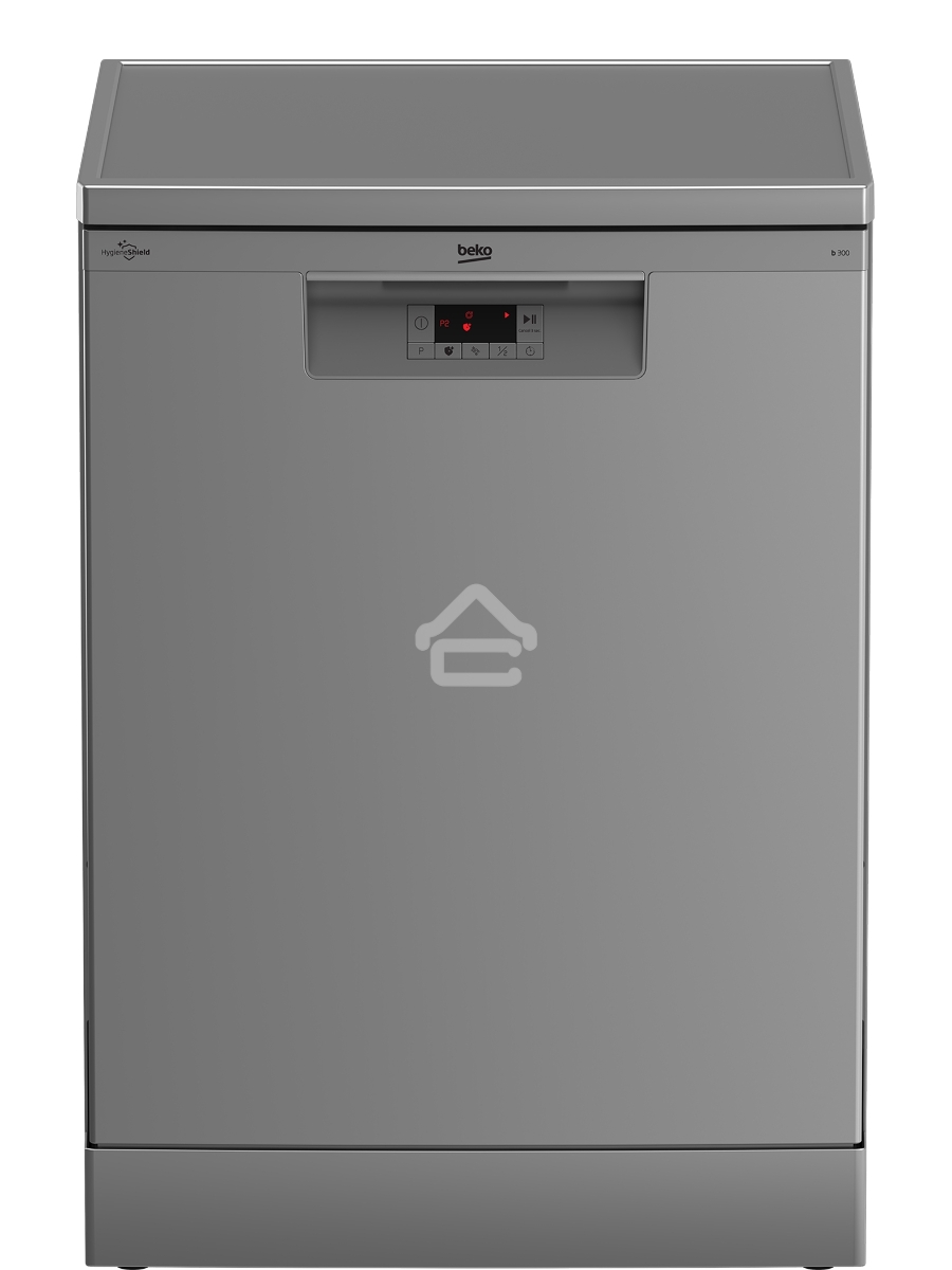 Посудомоечная машина Beko BDFN15421S, серебристая, 59.8 см, 14 компл., 49 дБ, класс A