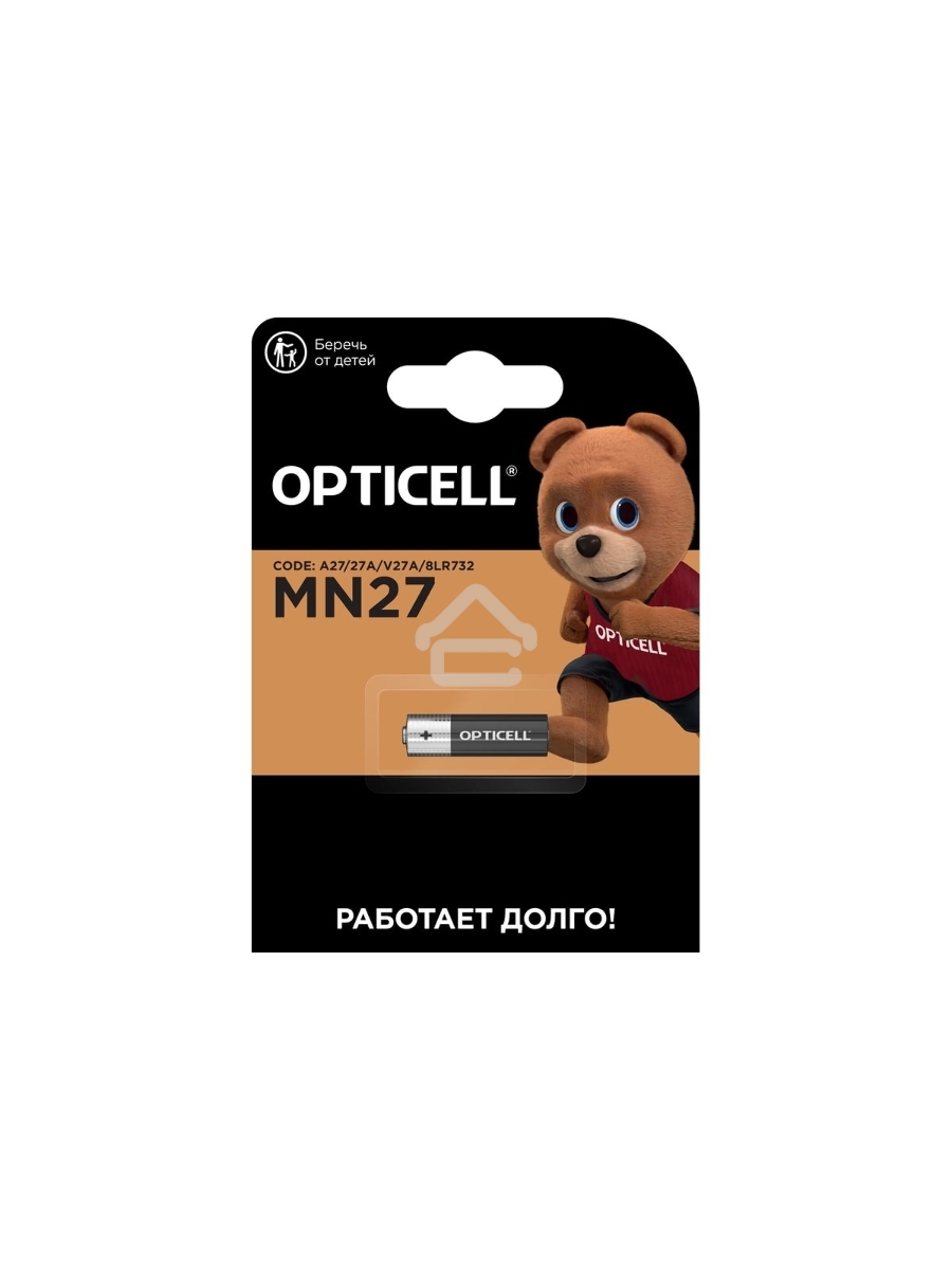 Батарея Opticell Specialty MN27 (1шт) блистер