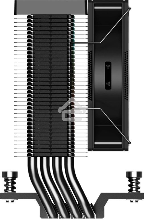 Устройство охлаждения (кулер) PcCooler R400 Soc-AM5/AM4/1200/1700/1851 черный 4-pin Al+Cu 180W Ret (R400-BKNWYX-US)